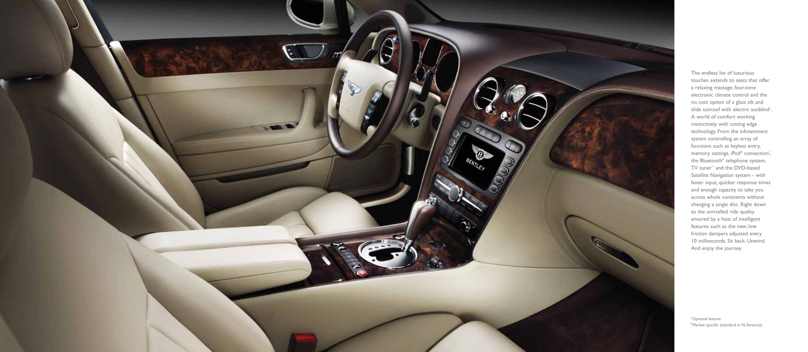 2009 Bentley Continental Flying Spur Brochure Page 4